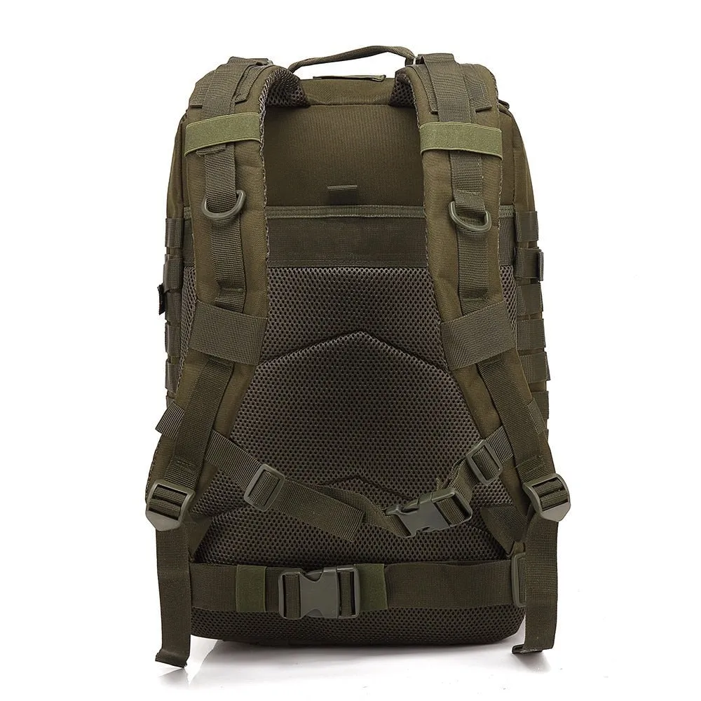 50L Large Capacity Tactical Backpack For Trekking, Camping, Hunting...