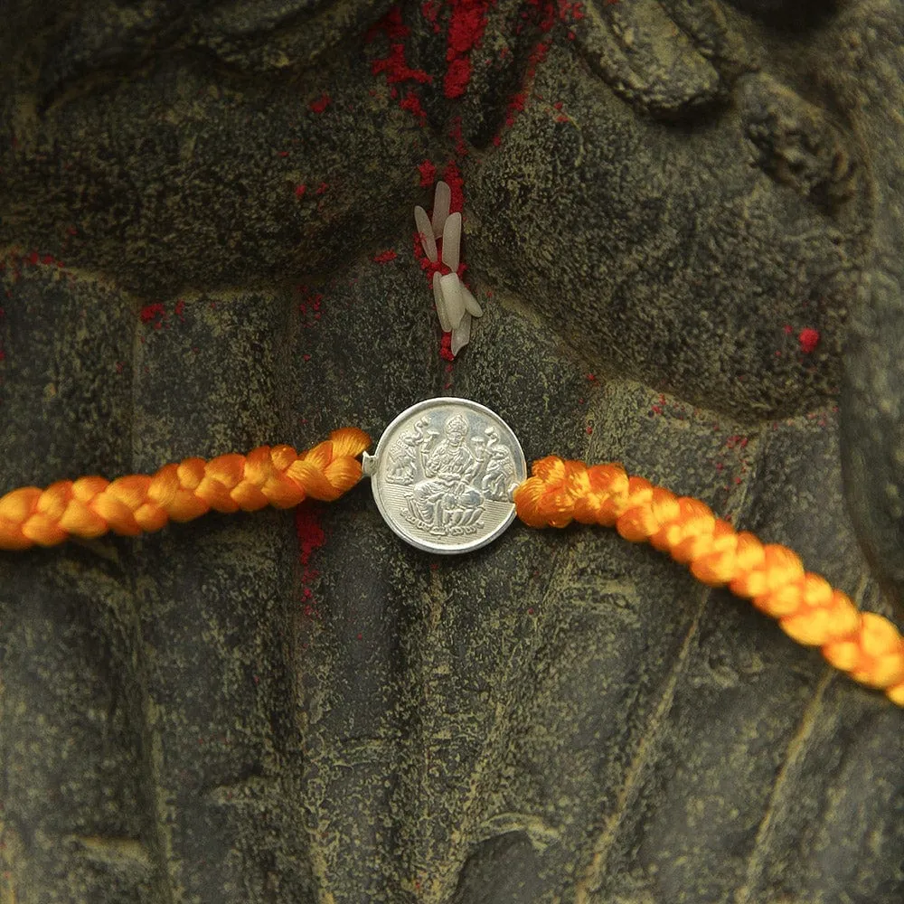 92.5 Silver Coin Rakhi