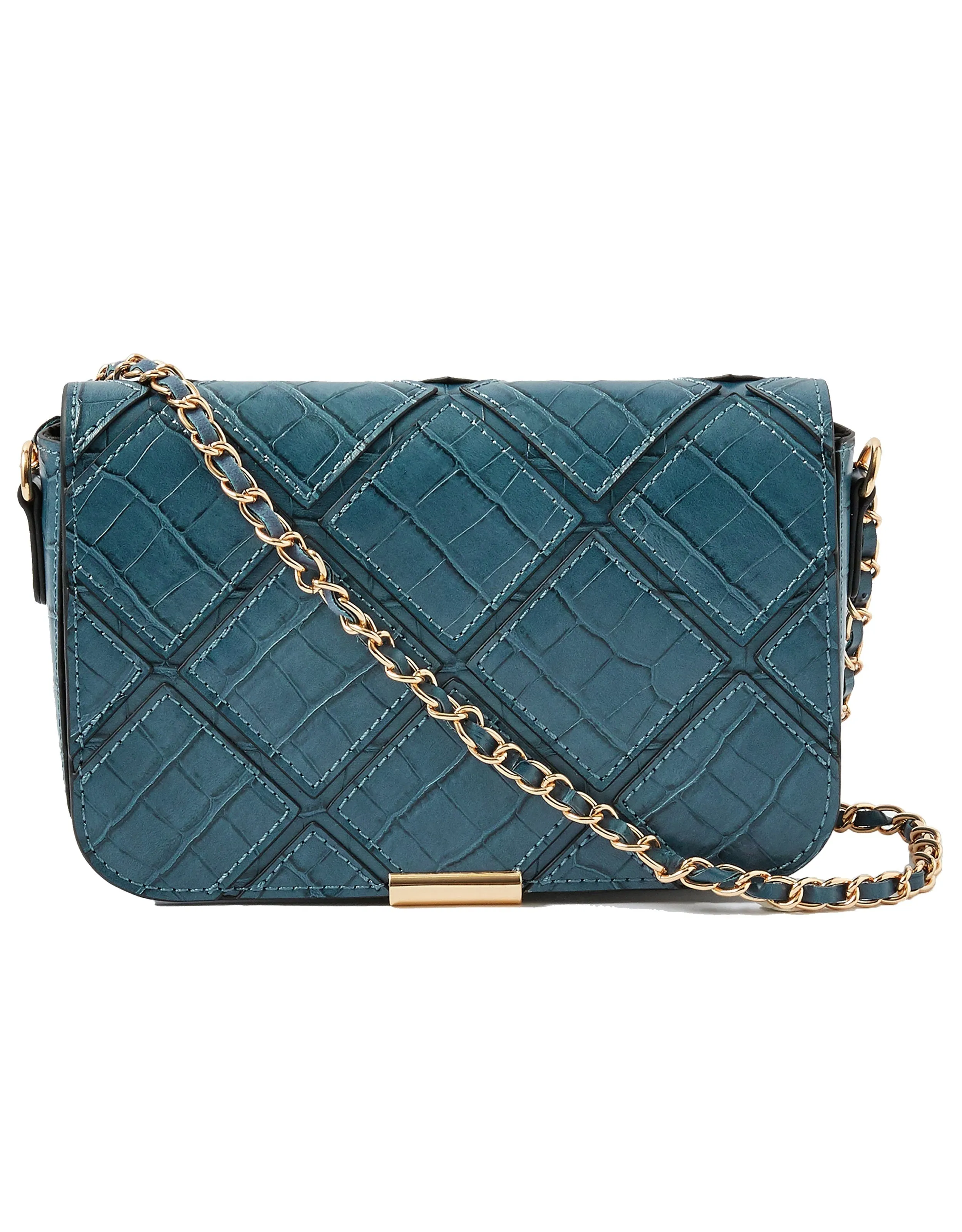 Accessorize London women's blue Elin sling bag