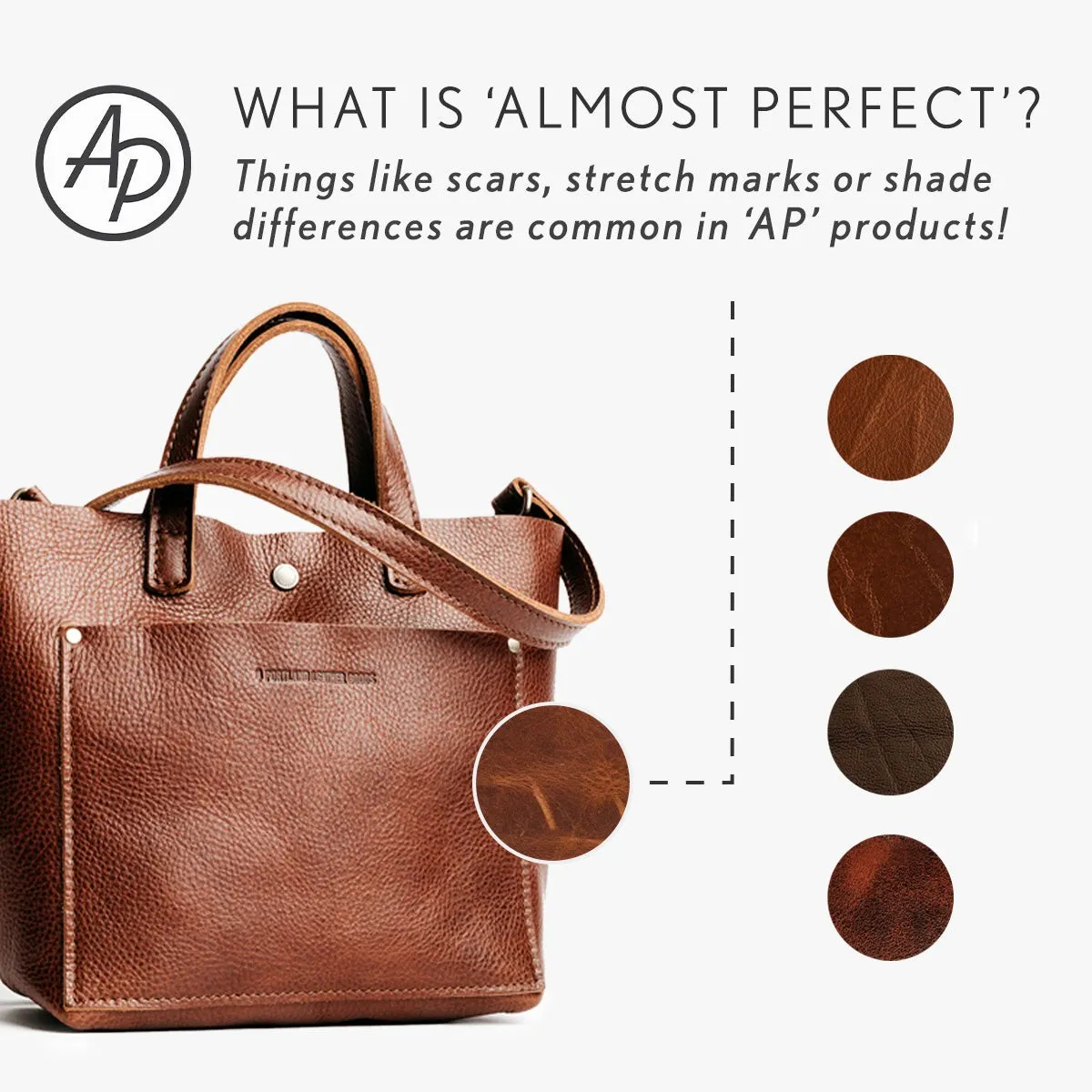 'Almost Perfect' Classic XL Messenger Bag