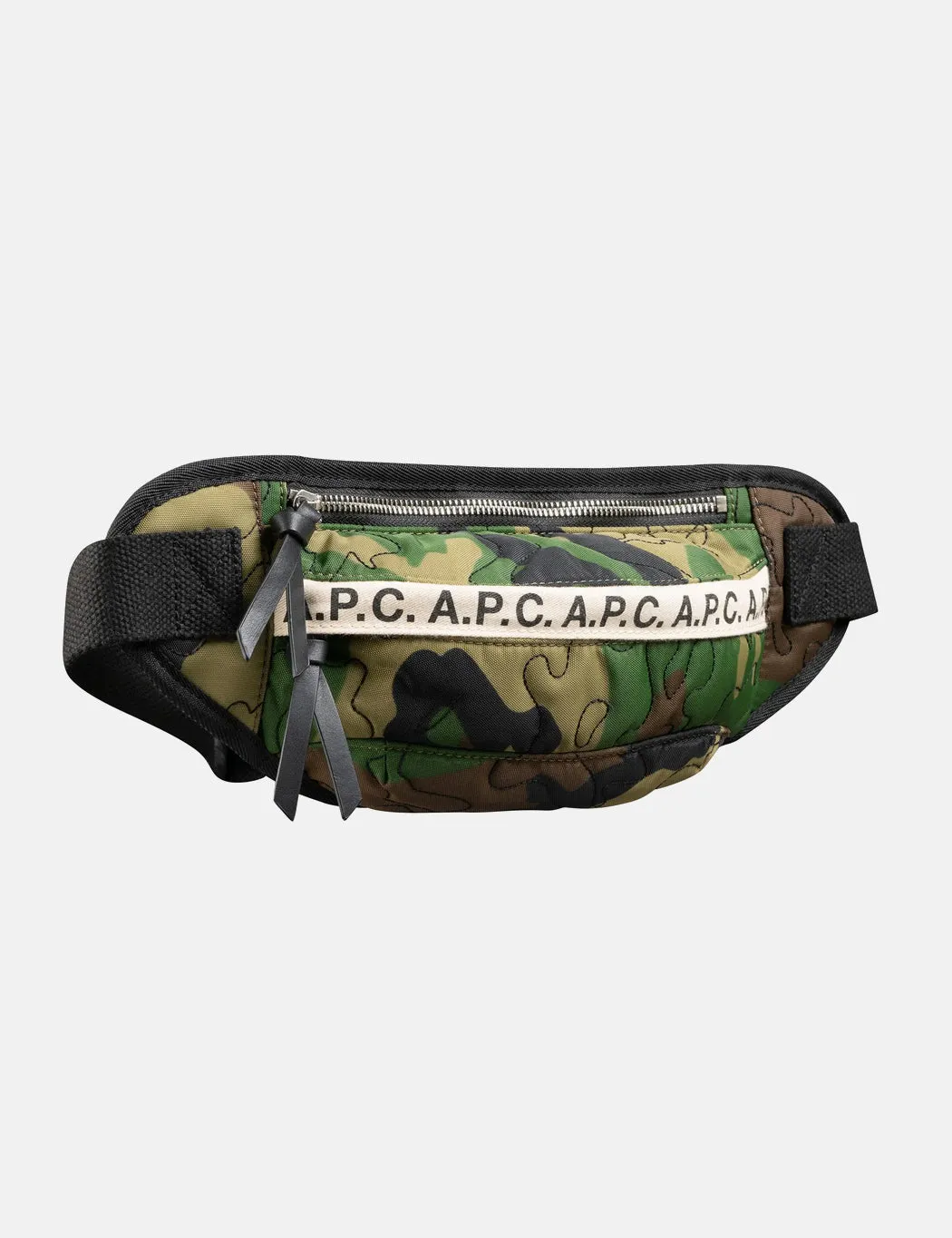 A.P.C. Banane Lucille Hip Bag - Camo Green