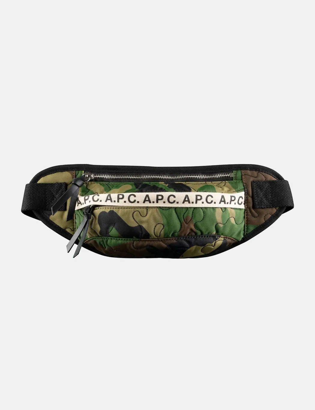 A.P.C. Banane Lucille Hip Bag - Camo Green