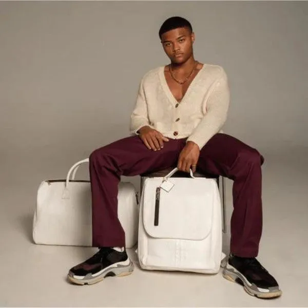 Apollo White Backpack