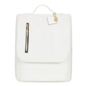 Apollo White Backpack