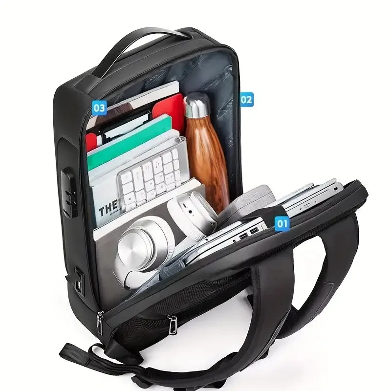 Bag Men's Business Backpack Anti-Theft