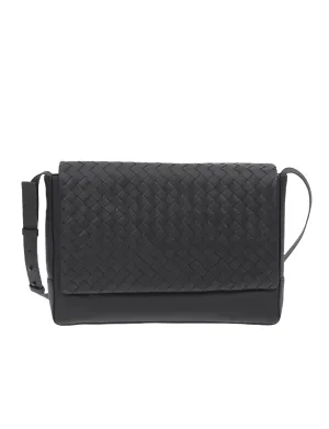 Bottega Veneta Braided Leather Messenger Bag