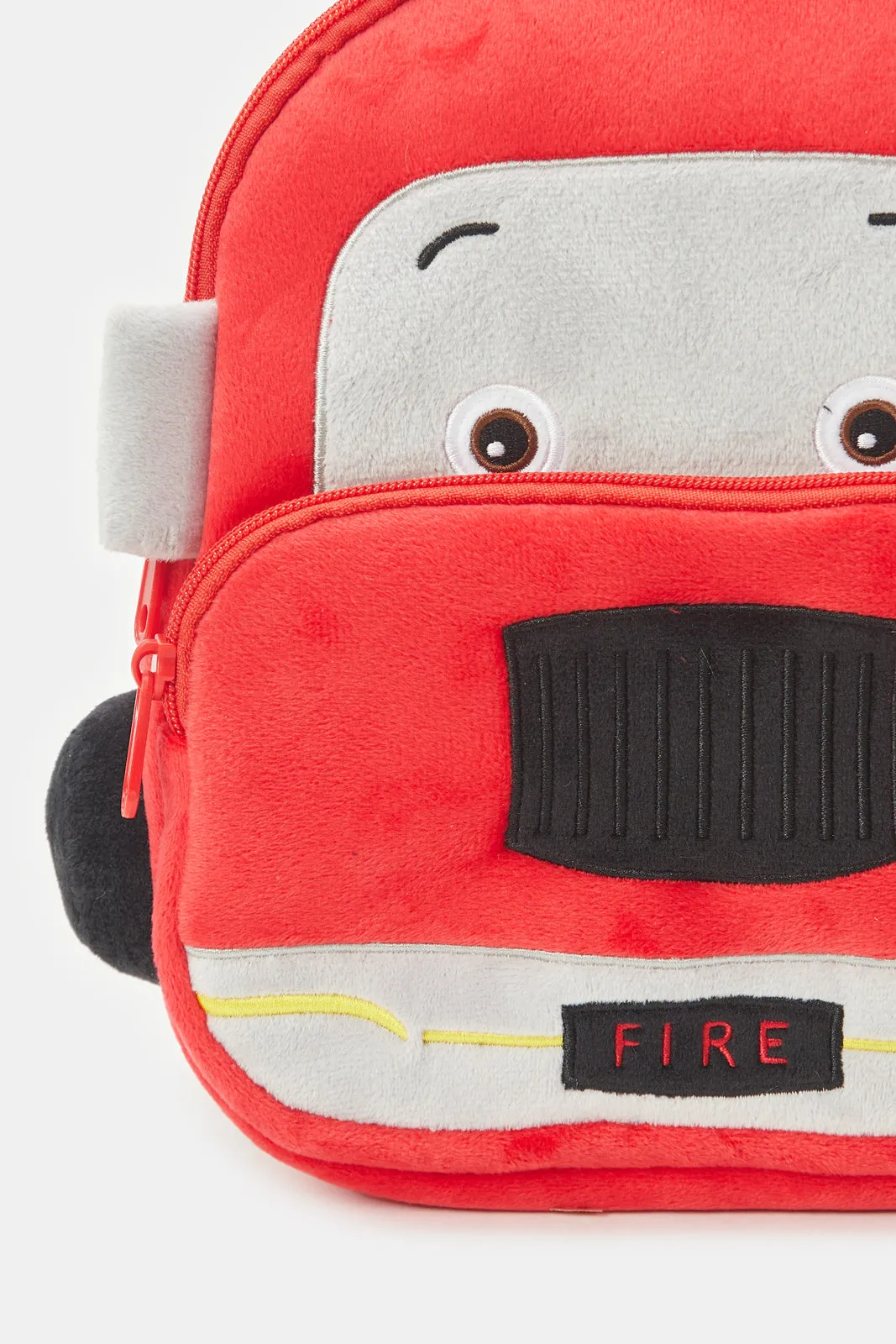 Boys Red Fire Truck Backpack