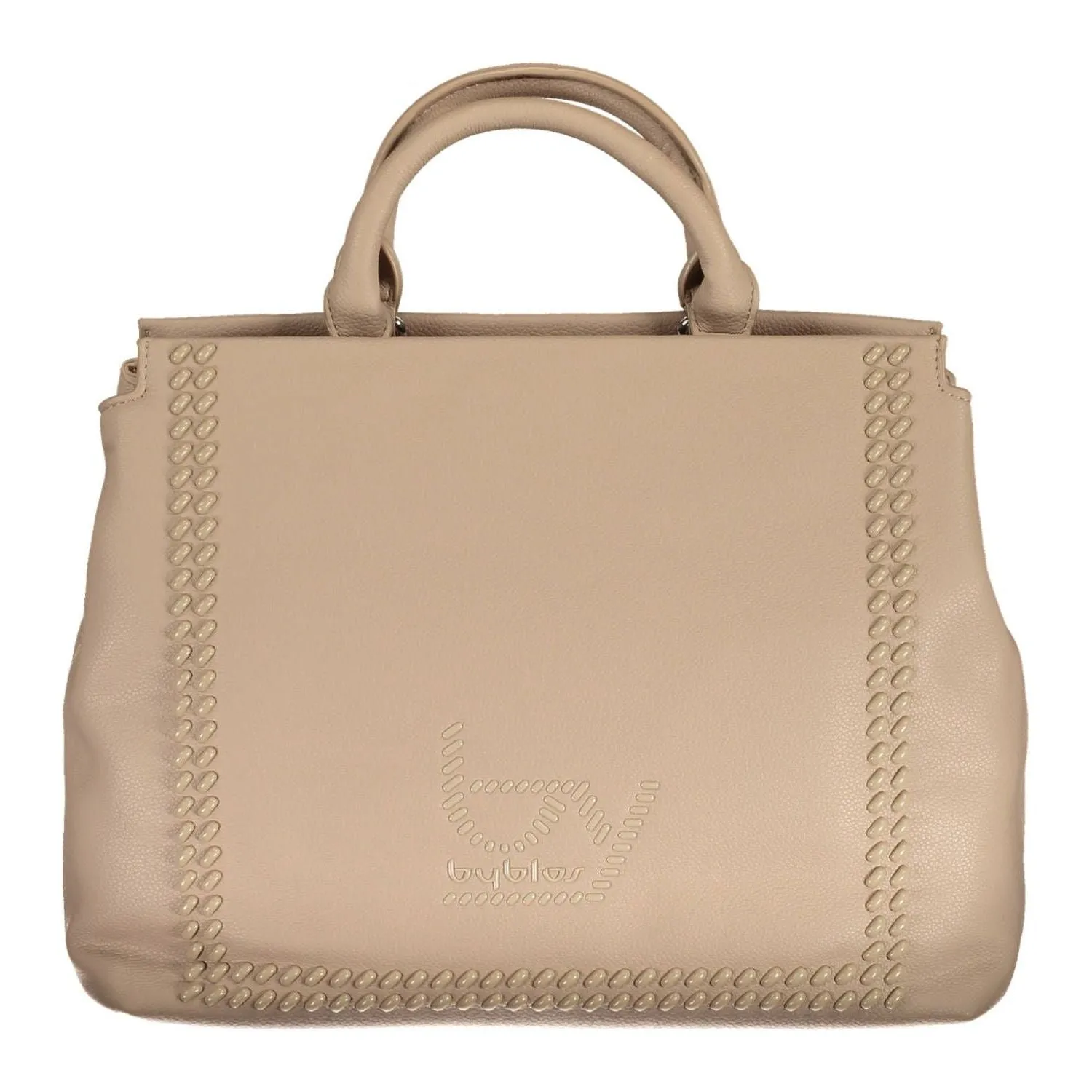 BYBLOS Beige Polyethylene Women Handbag