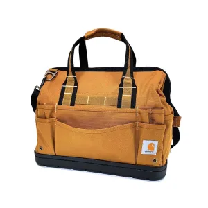 Carhartt B0000519 Gear 16-Inch Molded Base Heavyweight Tool Bag - One Size Fits All - Carhartt Brown