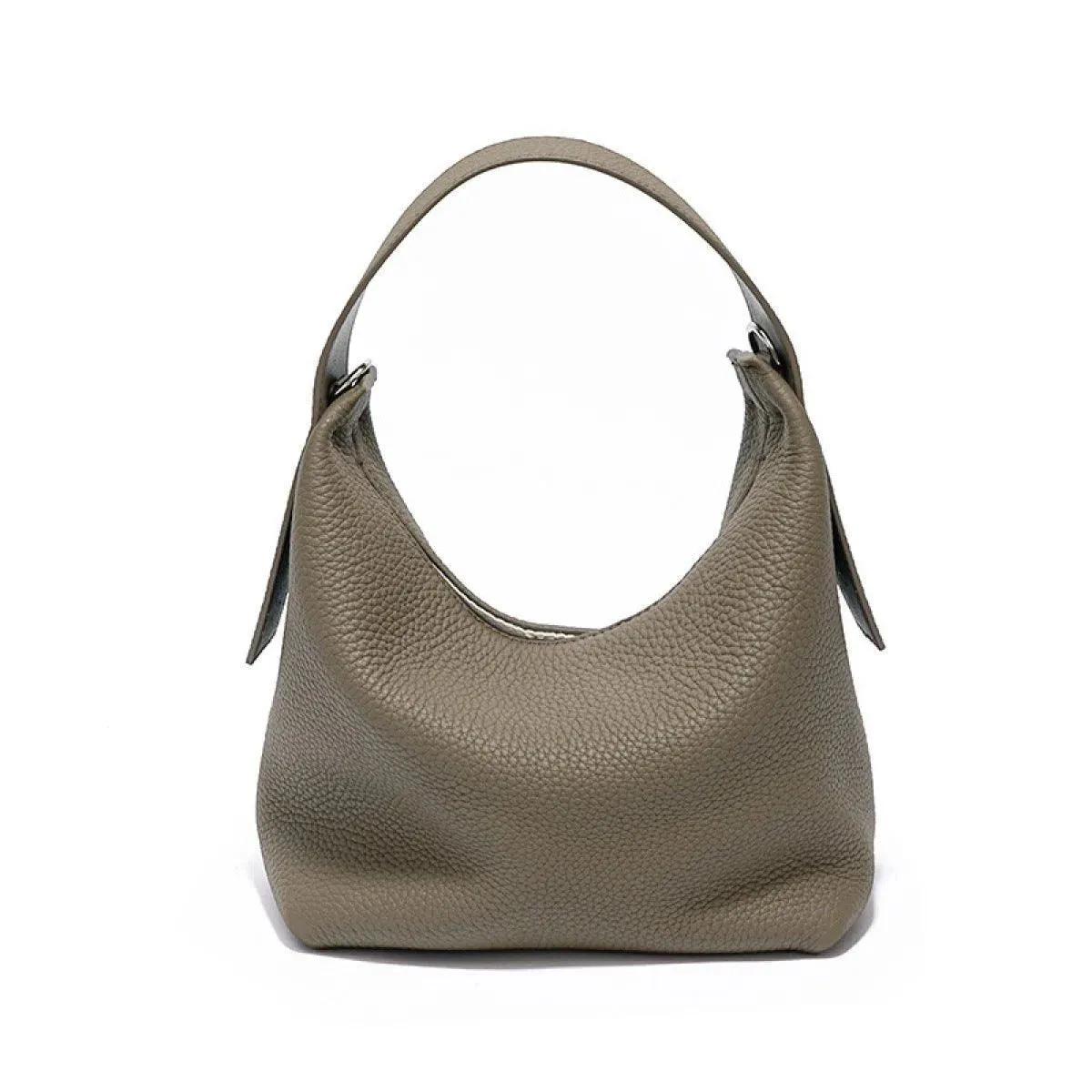 Casual Zipper Handbag With Lengthened Shoulder Strap