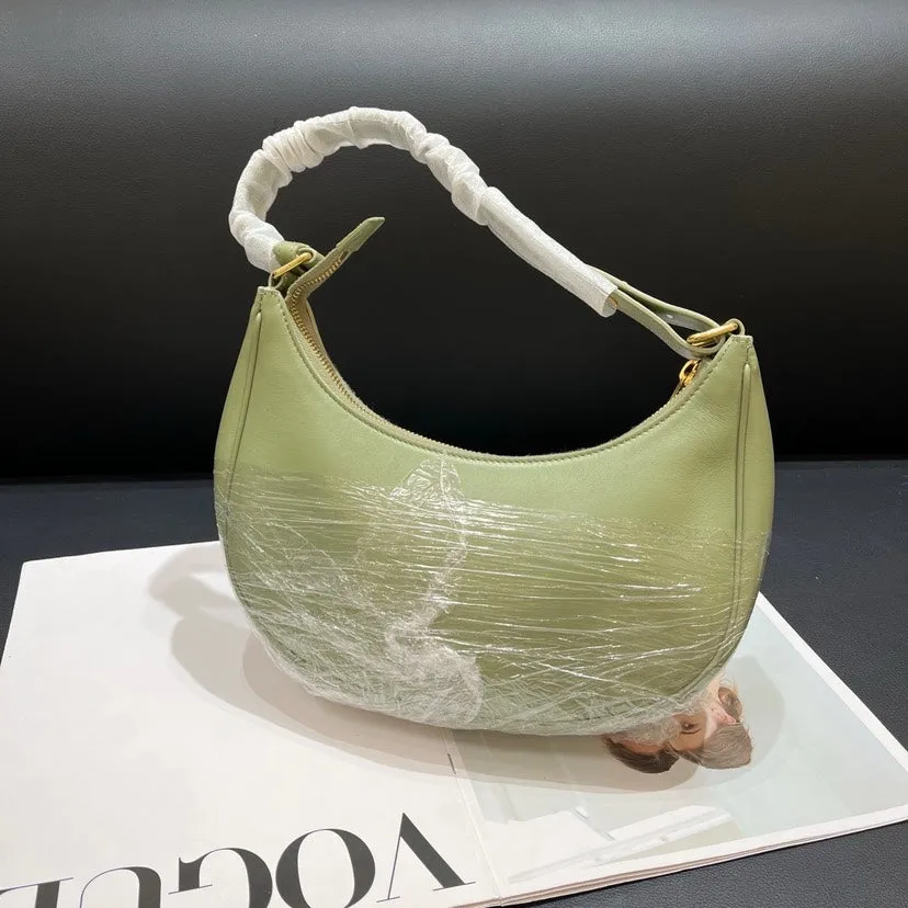 Celine Mint Green Pea Shaped Underarm Bag