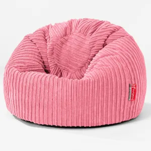 Classic Kids Bean Bag Chair 1-5 yr - Cord Coral Pink