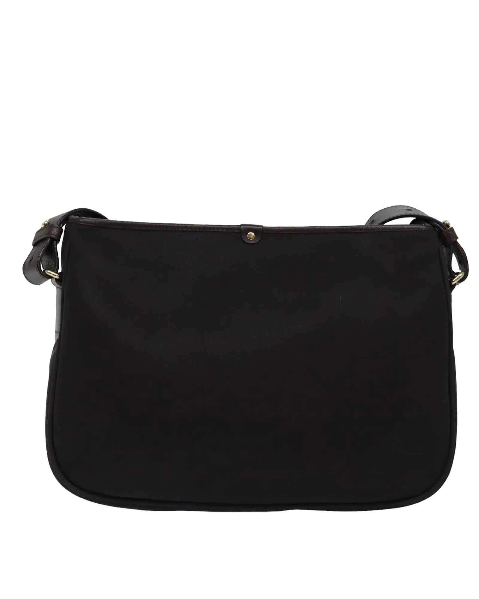 Classic PVC Leather Shoulder Bag with Adjustable Strap