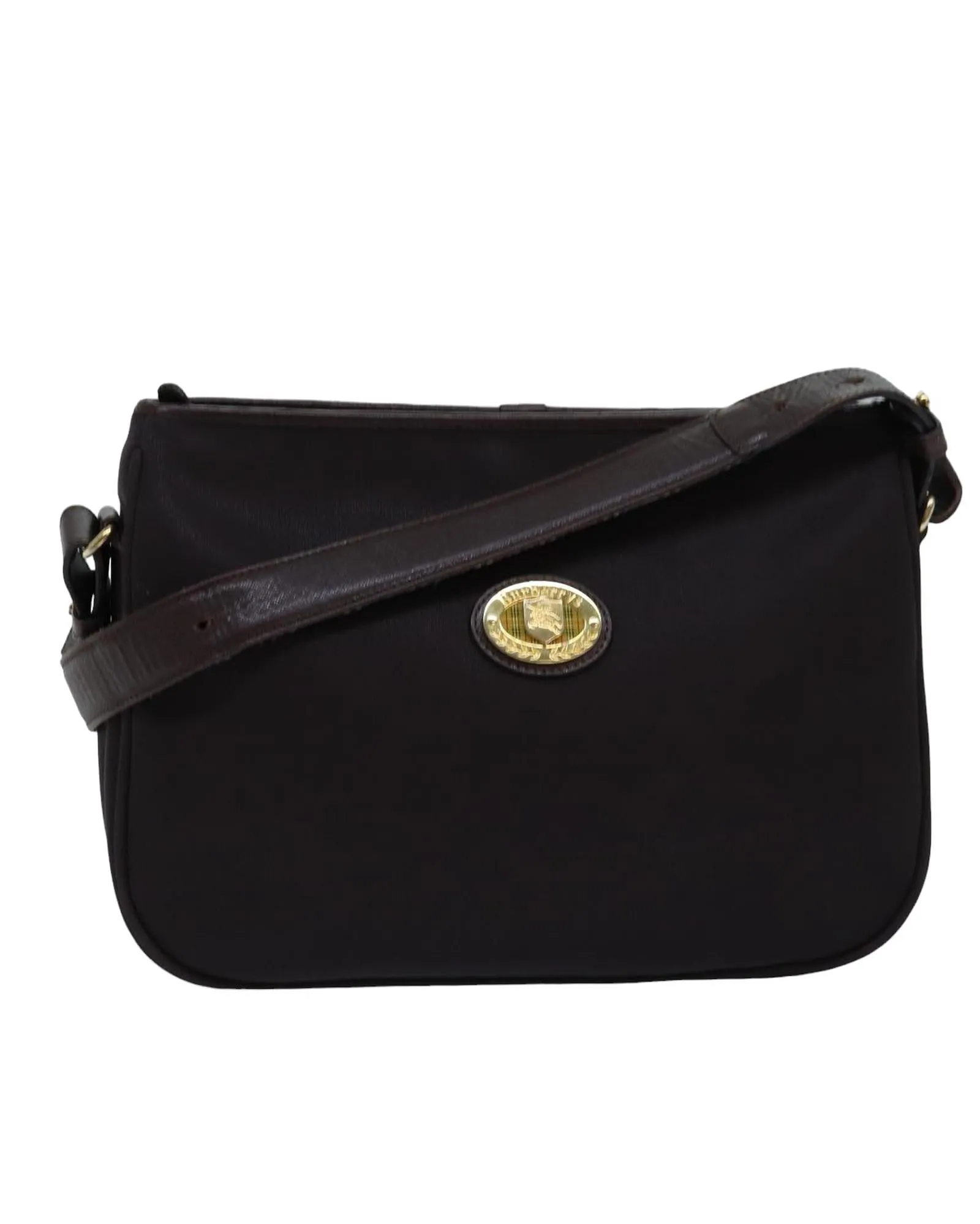 Classic PVC Leather Shoulder Bag with Adjustable Strap