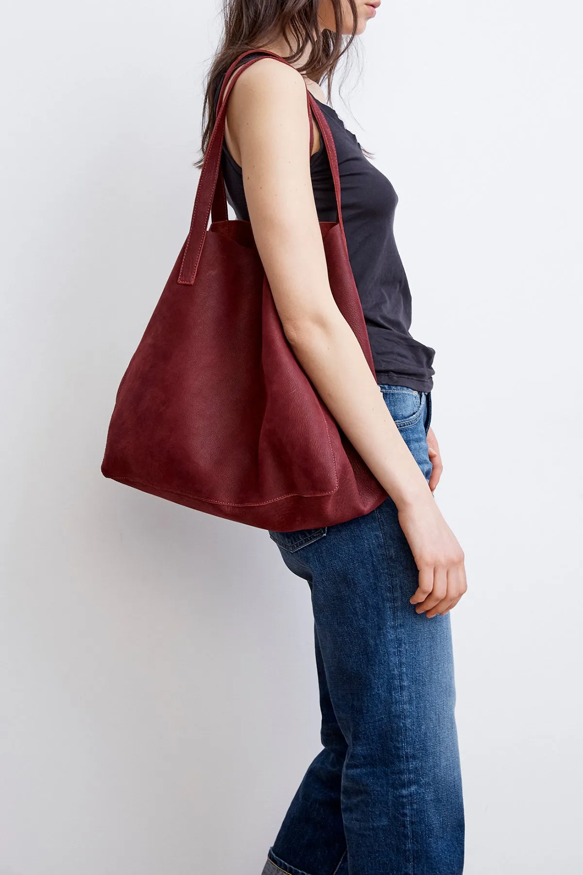 CLOVER LEATHER TOTE