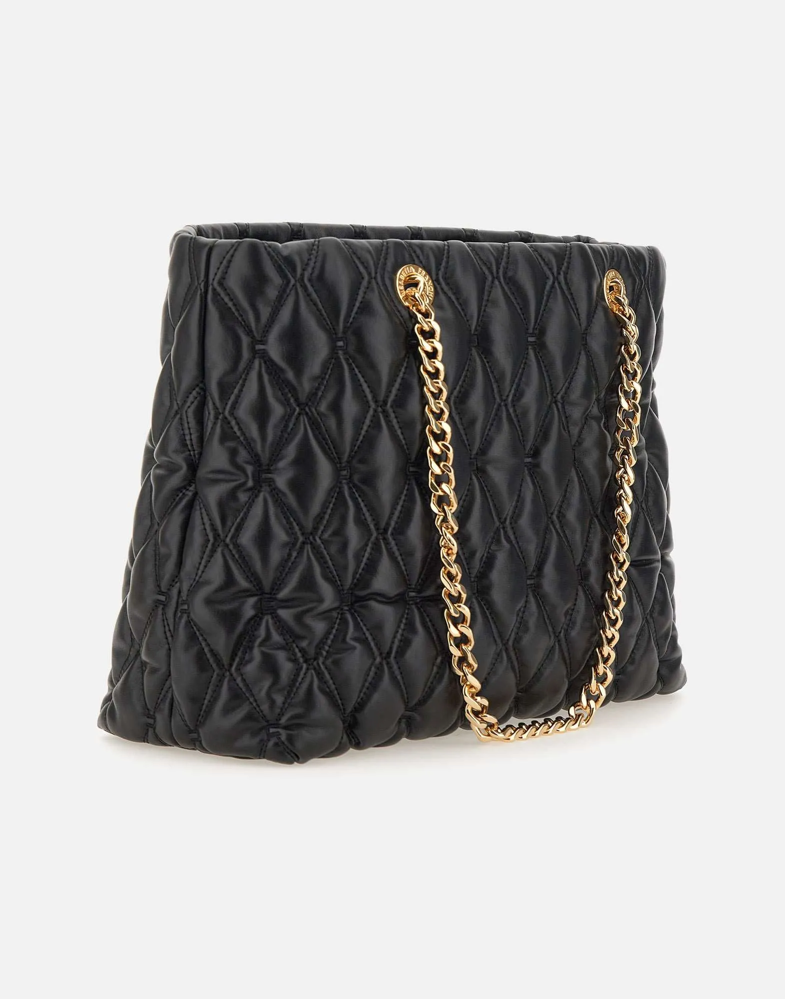 Daily Black Shoulder Bag with Clutch