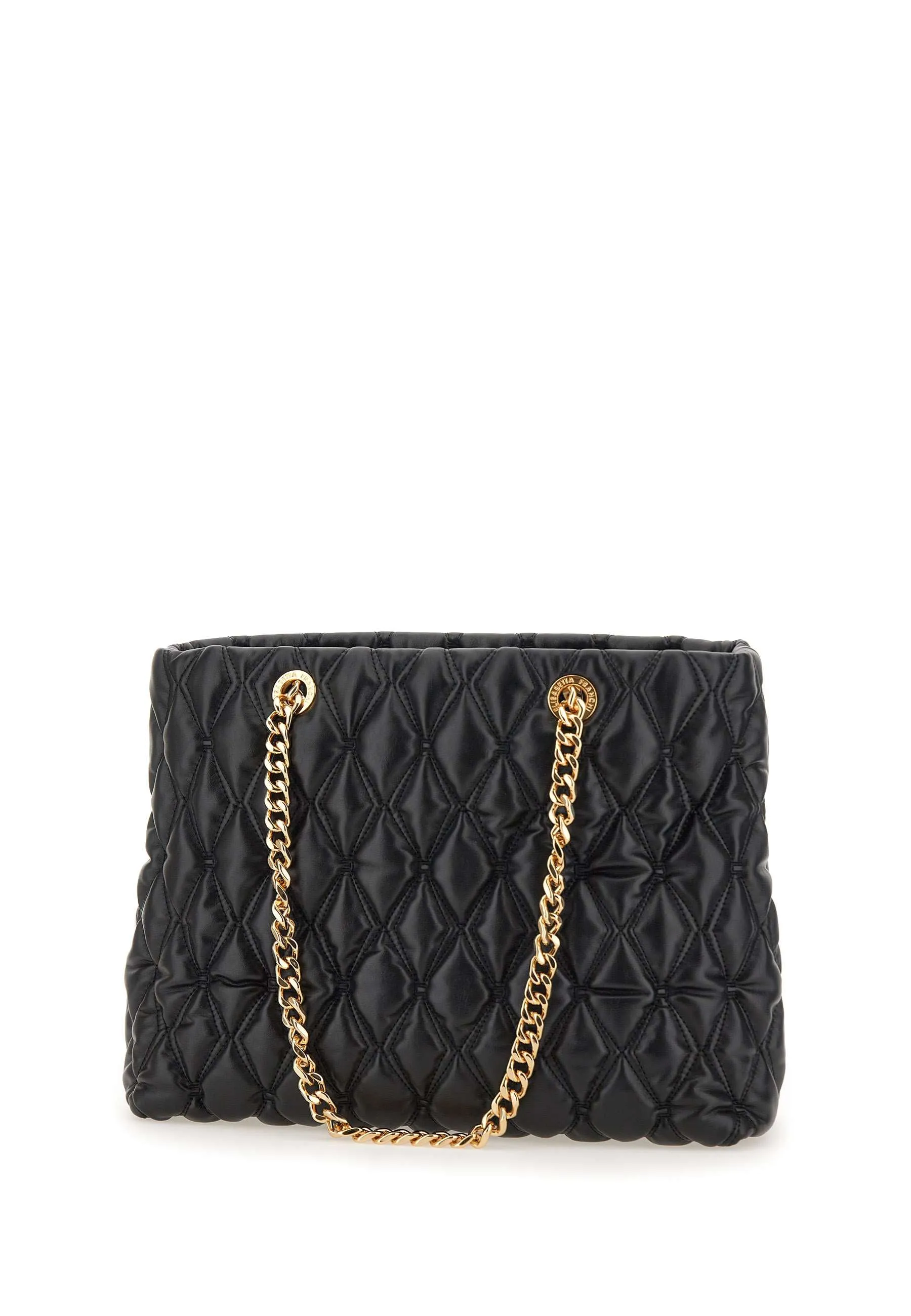 Daily Black Shoulder Bag with Clutch