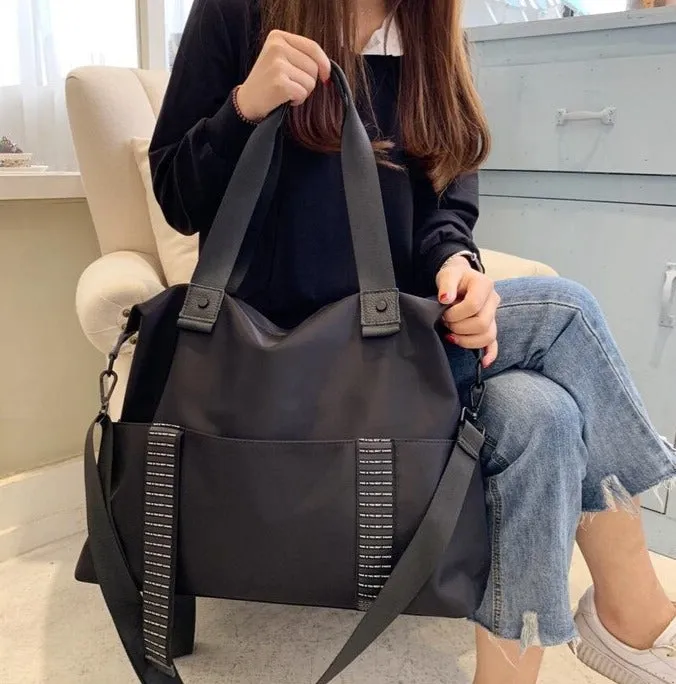 Darianrojas Travelling Bag Woman Hand Bill Of Lading Shoulder Bag Duffel Bag Korean Short Distance Large Capacity Oxford Cloth Bag