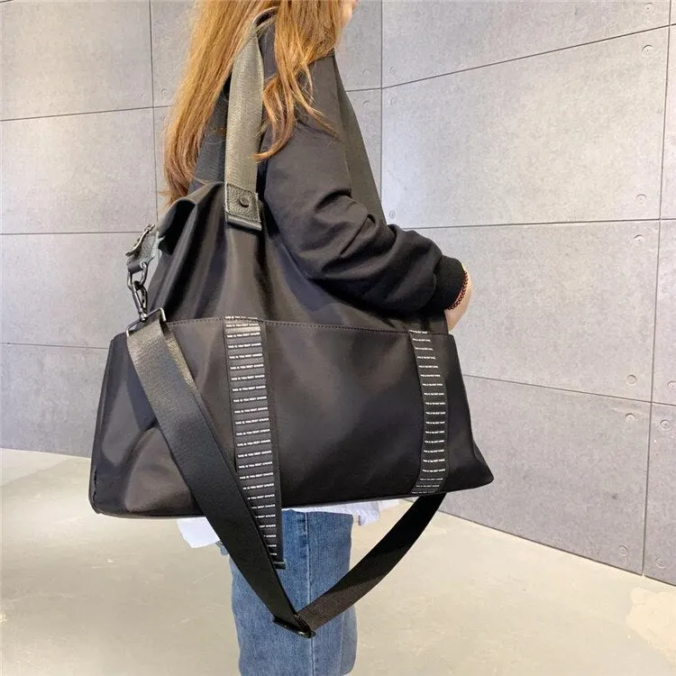 Darianrojas Travelling Bag Woman Hand Bill Of Lading Shoulder Bag Duffel Bag Korean Short Distance Large Capacity Oxford Cloth Bag