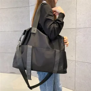 Darianrojas Travelling Bag Woman Hand Bill Of Lading Shoulder Bag Duffel Bag Korean Short Distance Large Capacity Oxford Cloth Bag