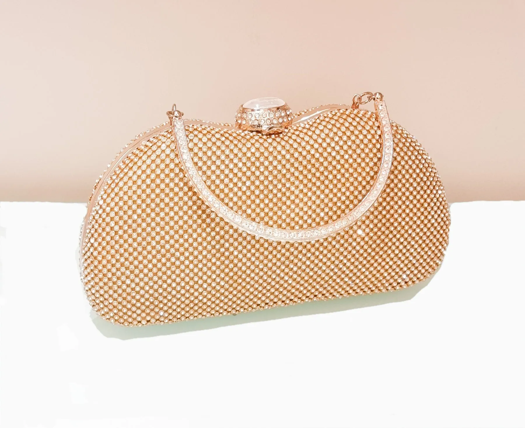 Dazziling Golden Night Clutch.