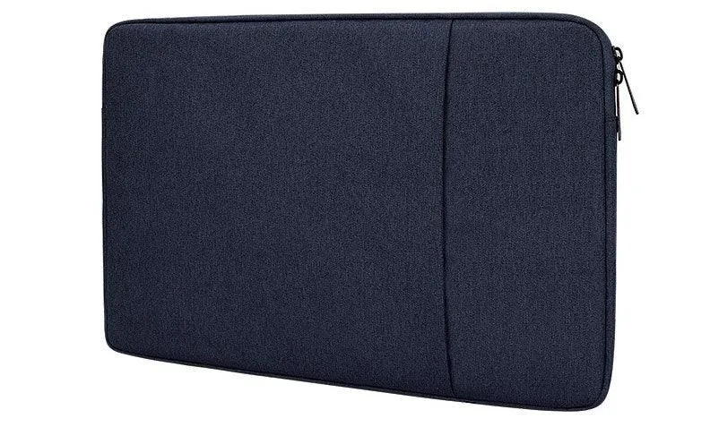 Exquisite 2in1 Sleek And Stylish Padded Inner Designed Laptop Sleeve-NavyBlue