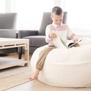 GRAND FAUX FUR BEAN BAG CHAIRS