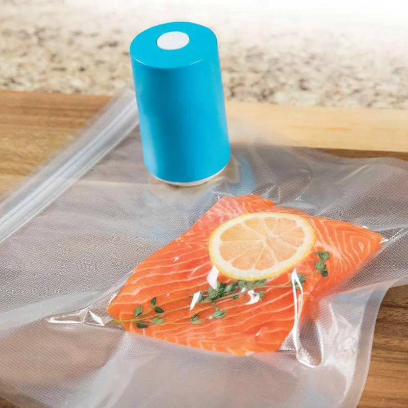 Handy Portable Sealing Food Vacuum Sealer Bags Machine Kitchen Always fresh seal val Heat Sealing Machine Food Preservation