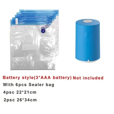 Handy Portable Sealing Food Vacuum Sealer Bags Machine Kitchen Always fresh seal val Heat Sealing Machine Food Preservation