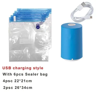 Handy Portable Sealing Food Vacuum Sealer Bags Machine Kitchen Always fresh seal val Heat Sealing Machine Food Preservation