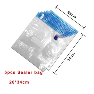 Handy Portable Sealing Food Vacuum Sealer Bags Machine Kitchen Always fresh seal val Heat Sealing Machine Food Preservation