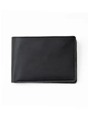 Helios (Black) | Mens Wallet made of Coconut Leather | Vegan