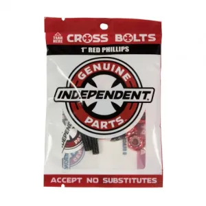 Independent 1" Black / Red Pack Phillips Hardware