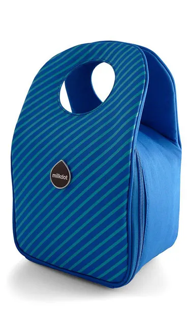 Insulated Milk Dot Tote