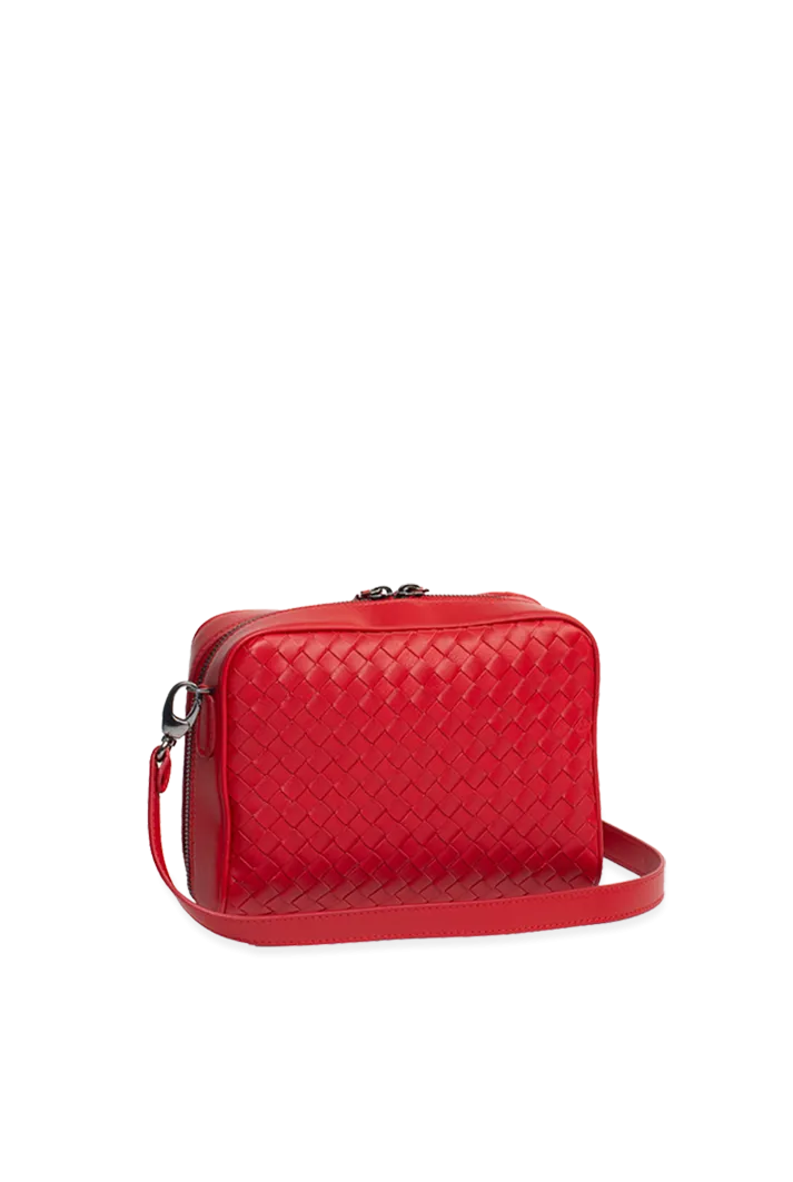 Intrecciato Mini Crossbody Bag