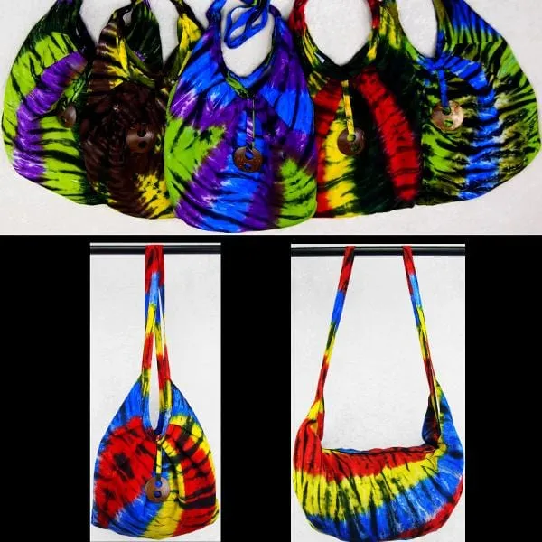 Karma Tie-Dye Expandable Beach Bag