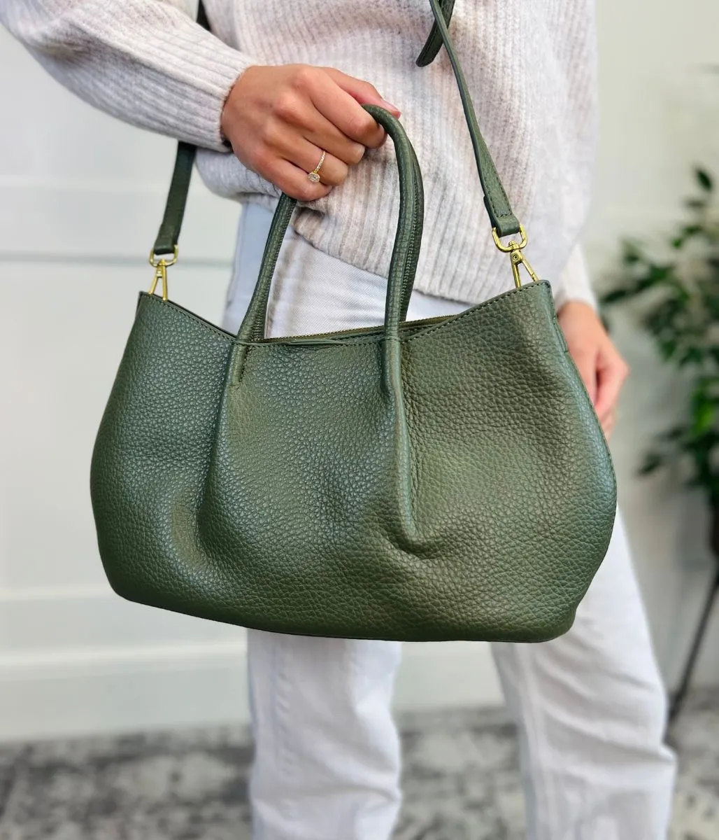 Khaki Green Multiway Grab Bag