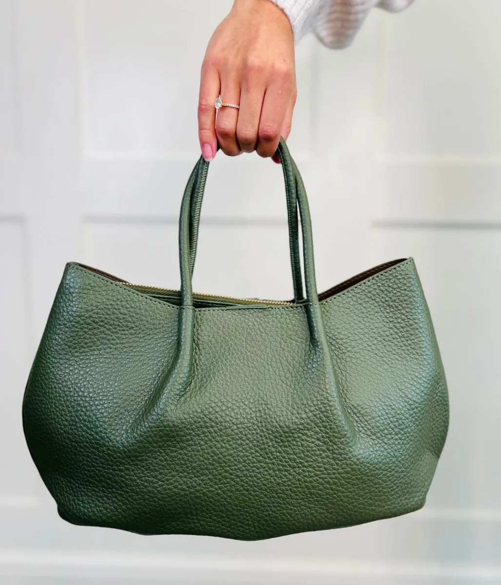 Khaki Green Multiway Grab Bag