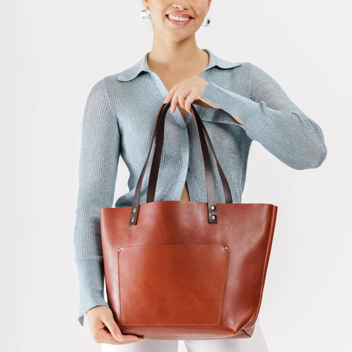 Leather Tote Bag - Limited Edition