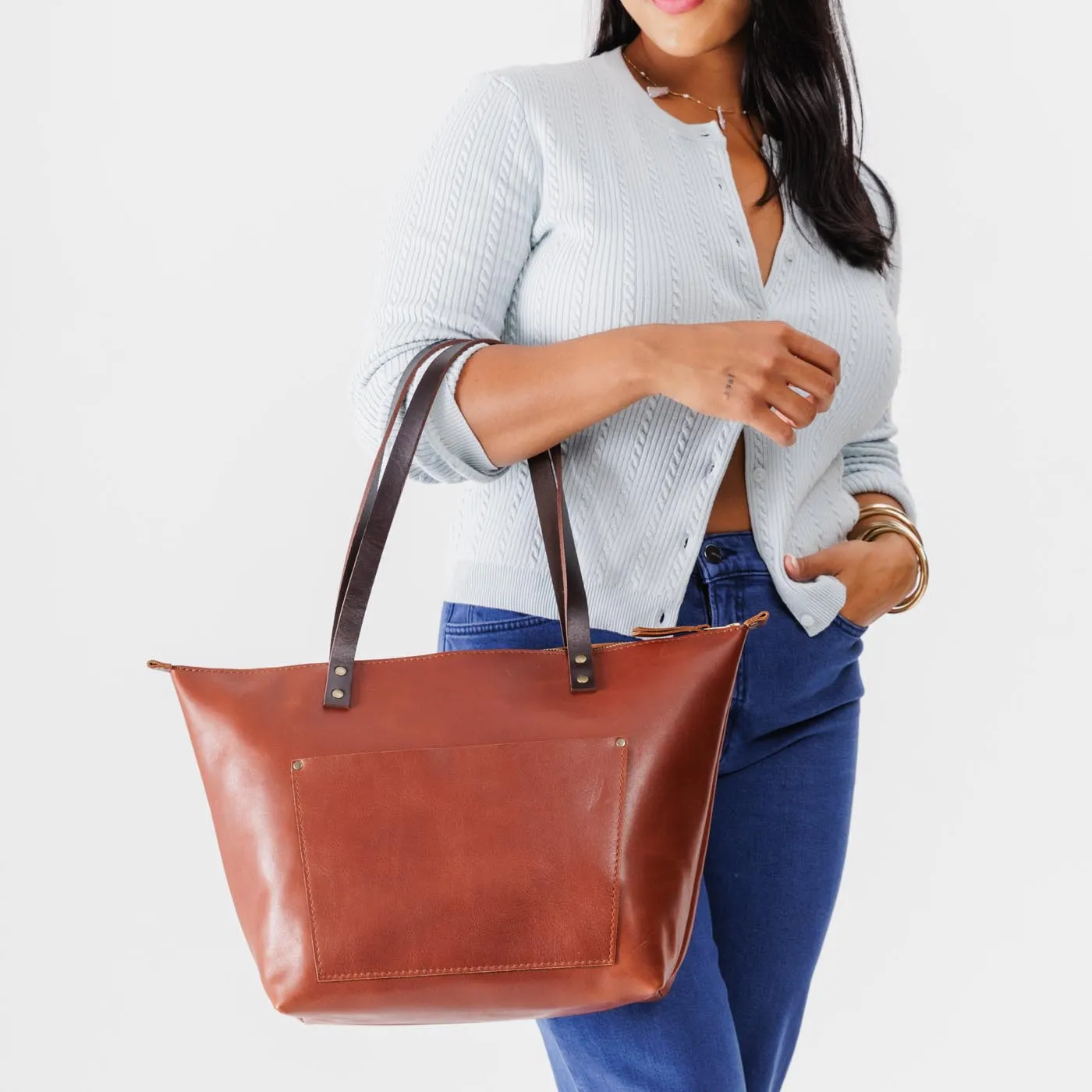 Leather Tote Bag - Limited Edition