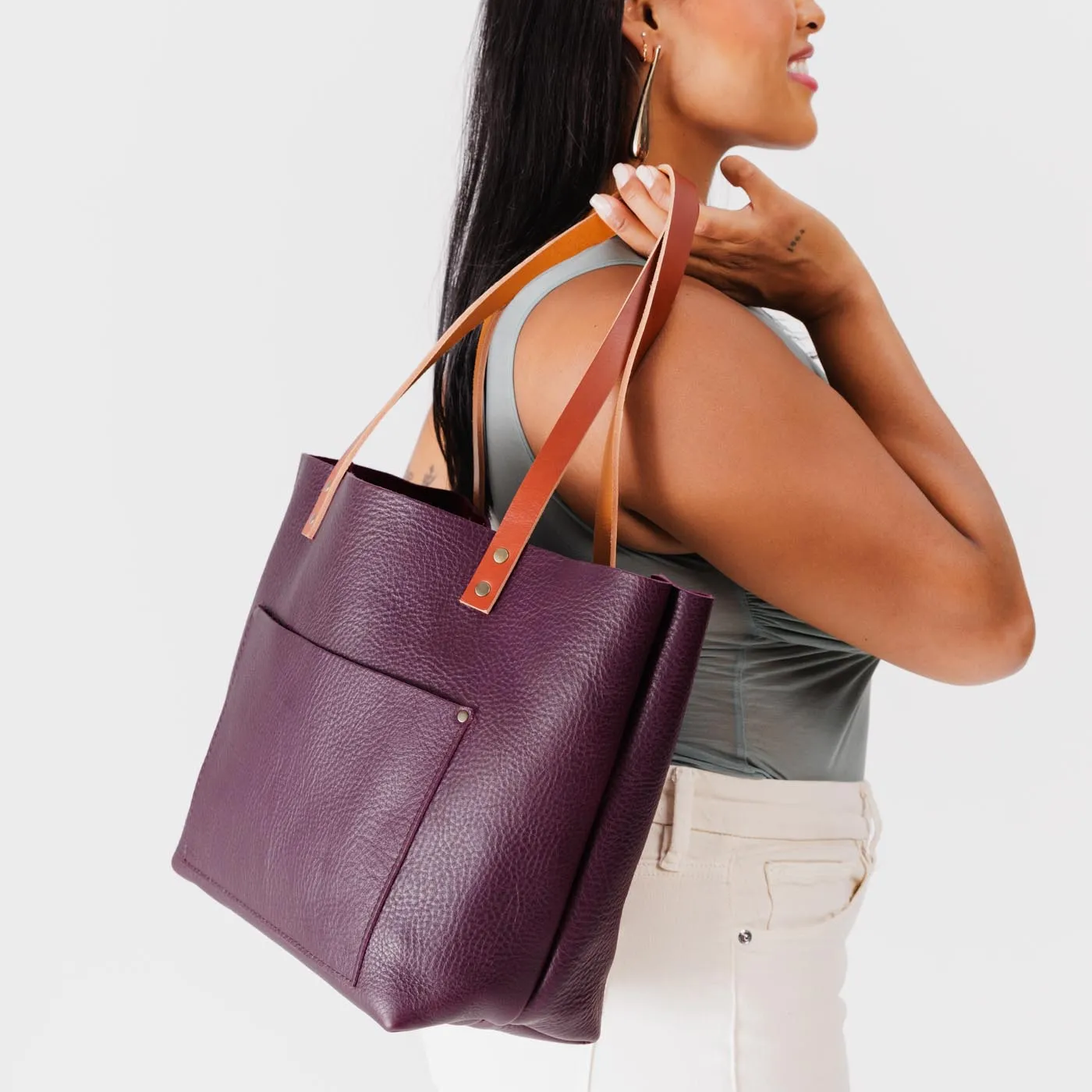 Leather Tote Bag - Limited Edition