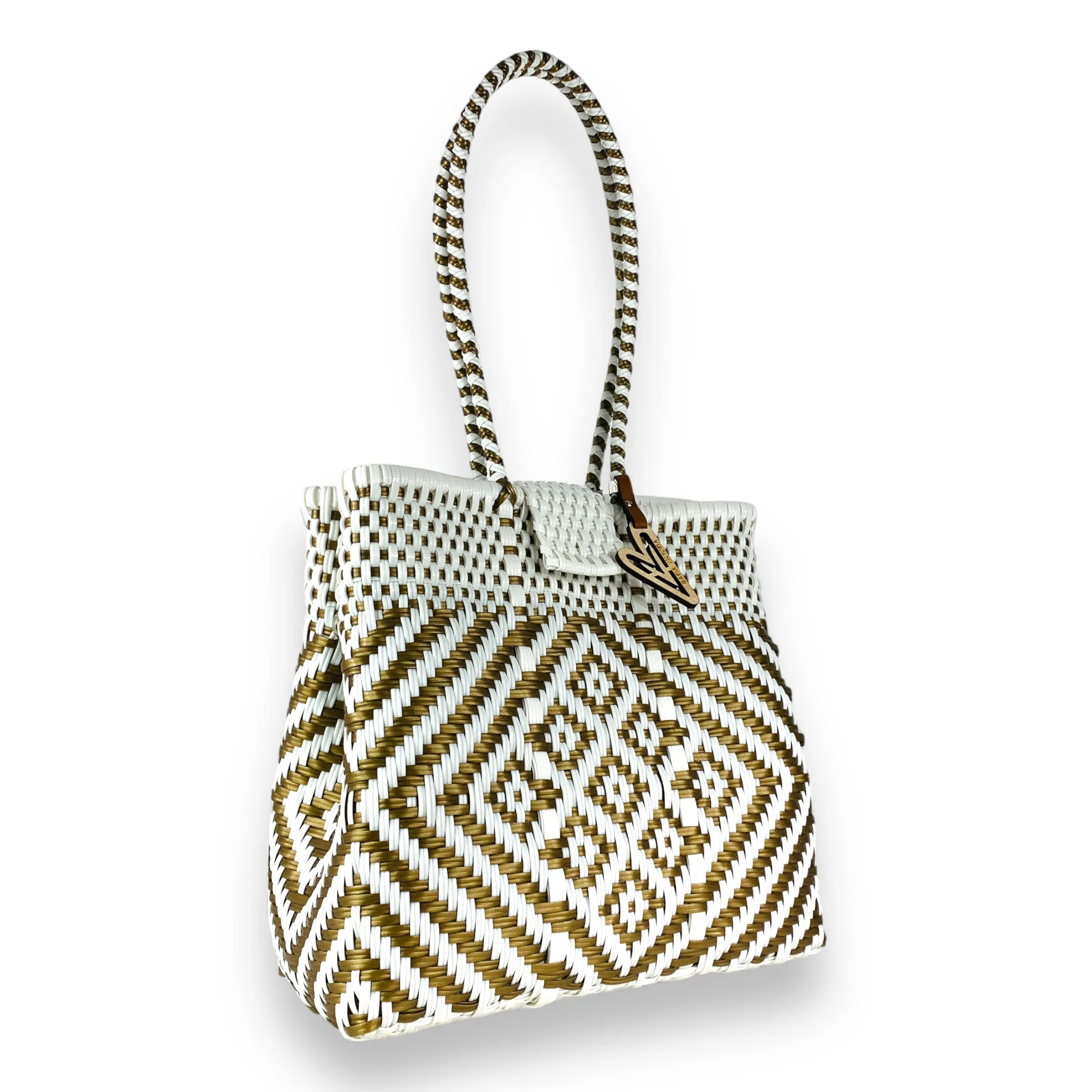 Maria Victoria | Sunrise TC | Upcycled, Handwoven, Shoulder Bag