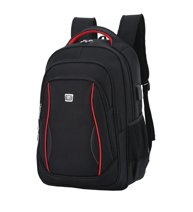 Men's Waterpoof USB Charging Oxford Laptop Backpack