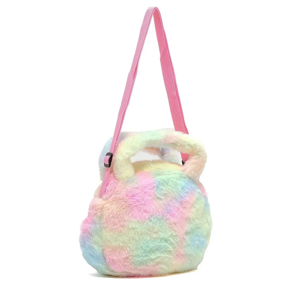 (NET) Furry Mini Bag