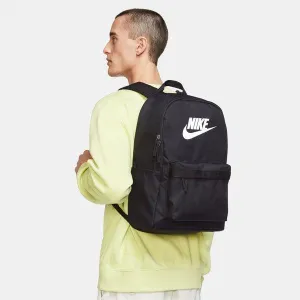 Nike Heritage 25L Backpack Black - White