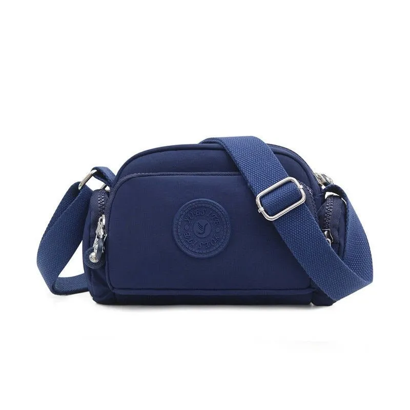 Nylon Simple Solid Color Casual Hand Bag For Women