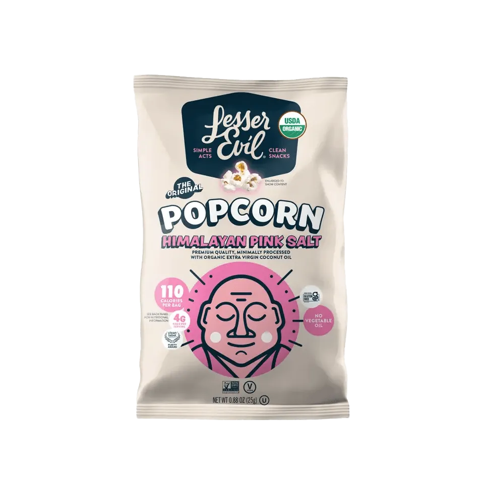 Organic Popcorn Himalayan Pink Salt