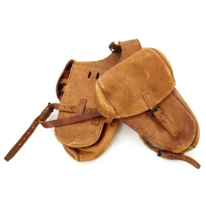 Original WWII Imperial Japanese Army Cavalry Saddlebags