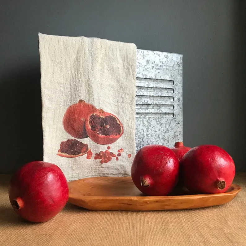 Pomegranate Tea Towel