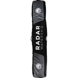 Radar 2025 Team Padded Slalom Wheelie Case - Black / Heather Grey - OSFM